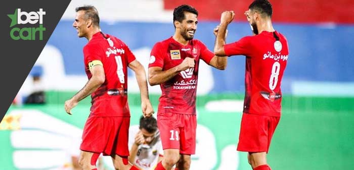 فوتبال لیگ ایران ( پرسپولیس - فولاد )